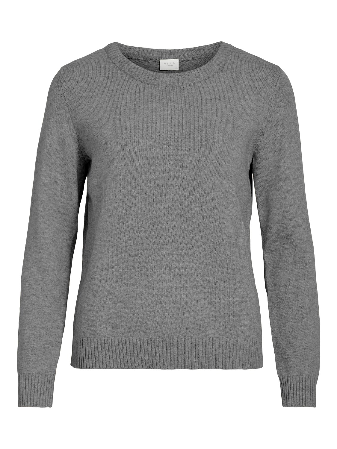 Dünner Rundhals Strickpullover VIRIL Dünner Rundhals Strickpullover VIRIL
