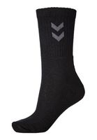 hummel Socken 6-er Stück Set Sport Freizeit Basic Socken Atmungsaktiv Wadenlang mit Logo & aus Baumwolle