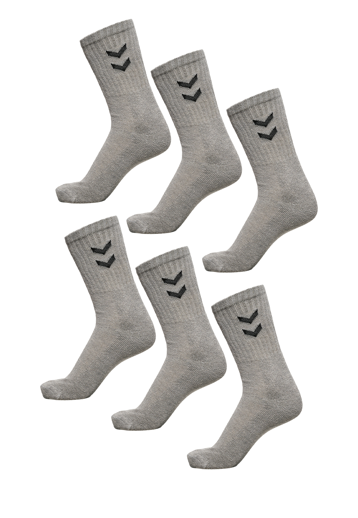 Hummel hummel Socken 6-er Set Sport Freizeit Basic – Grau, Bild 1