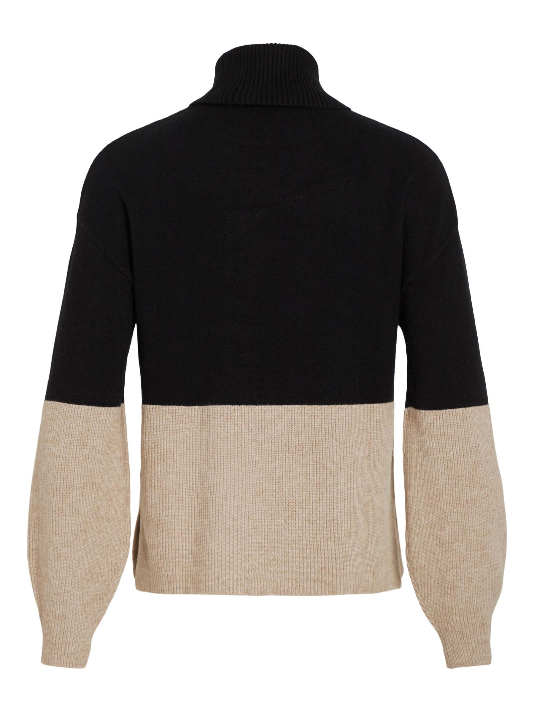 VILA_Noos2023_4245201_14084235_2.jpg Rollkragen Strickpullover VIRIL