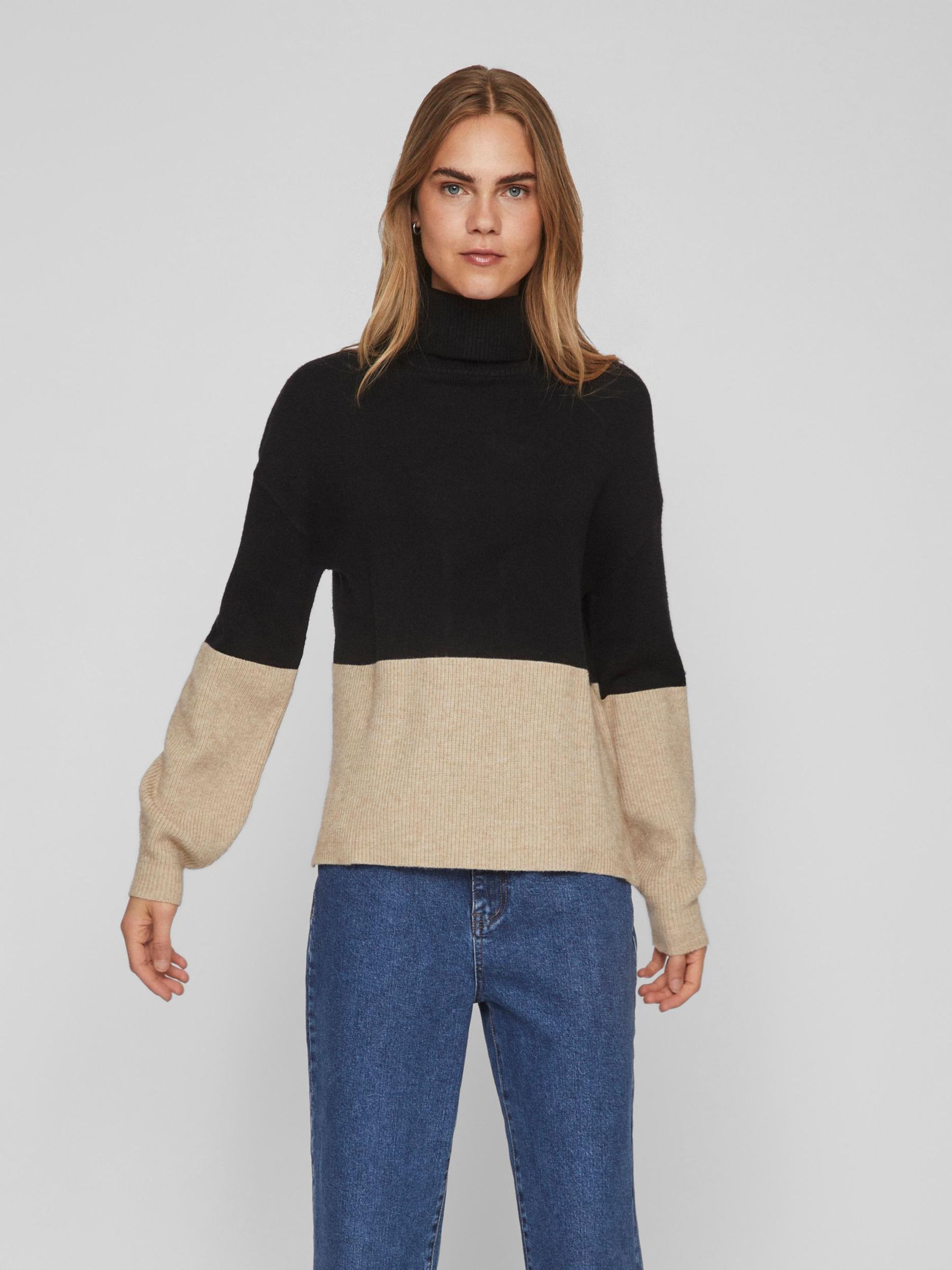 VILA_Noos2023_4245201_14084235_3.jpg Rollkragen Strickpullover VIRIL