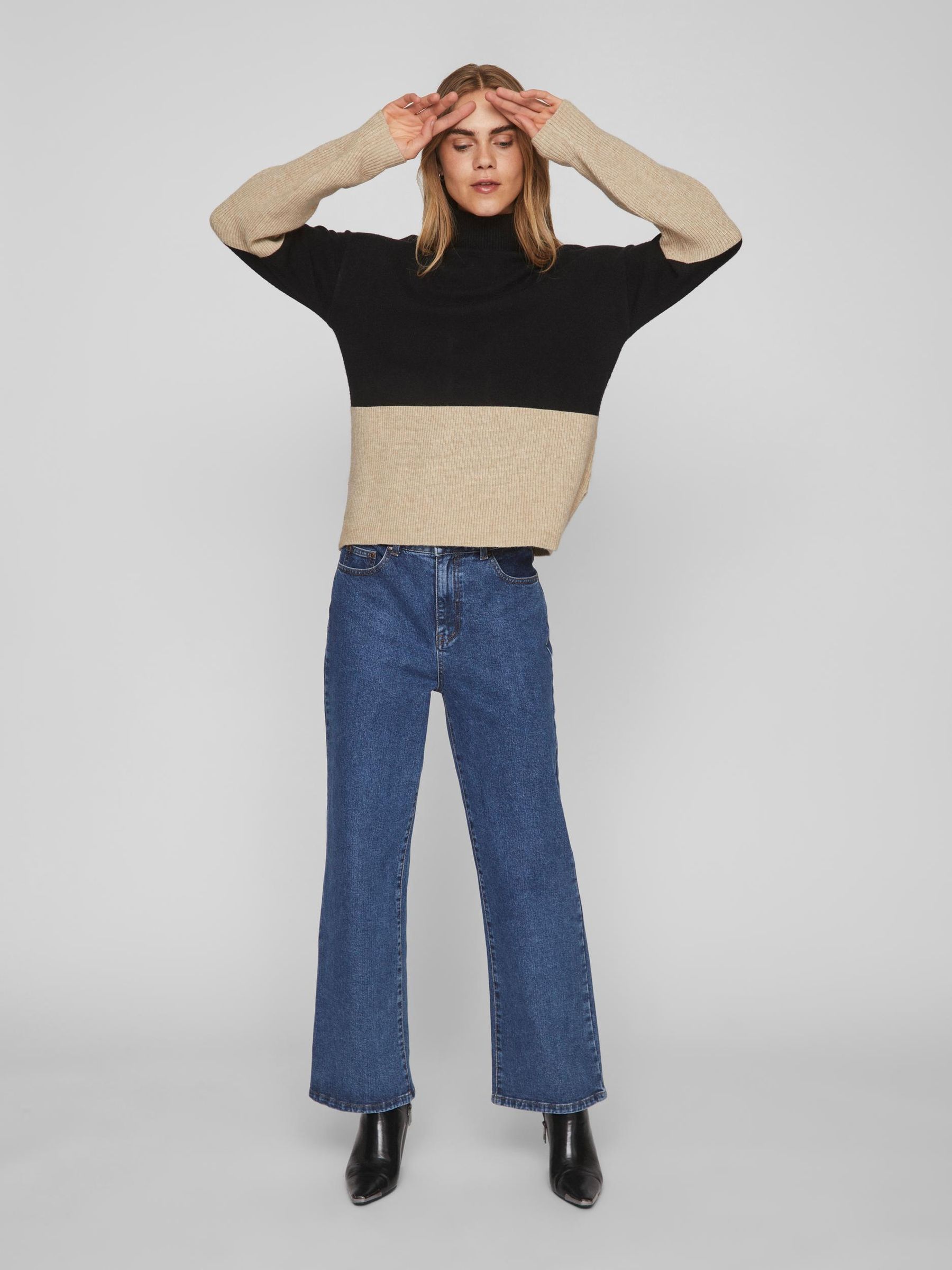 VILA_Noos2023_4245201_14084235_6.jpg Rollkragen Strickpullover VIRIL