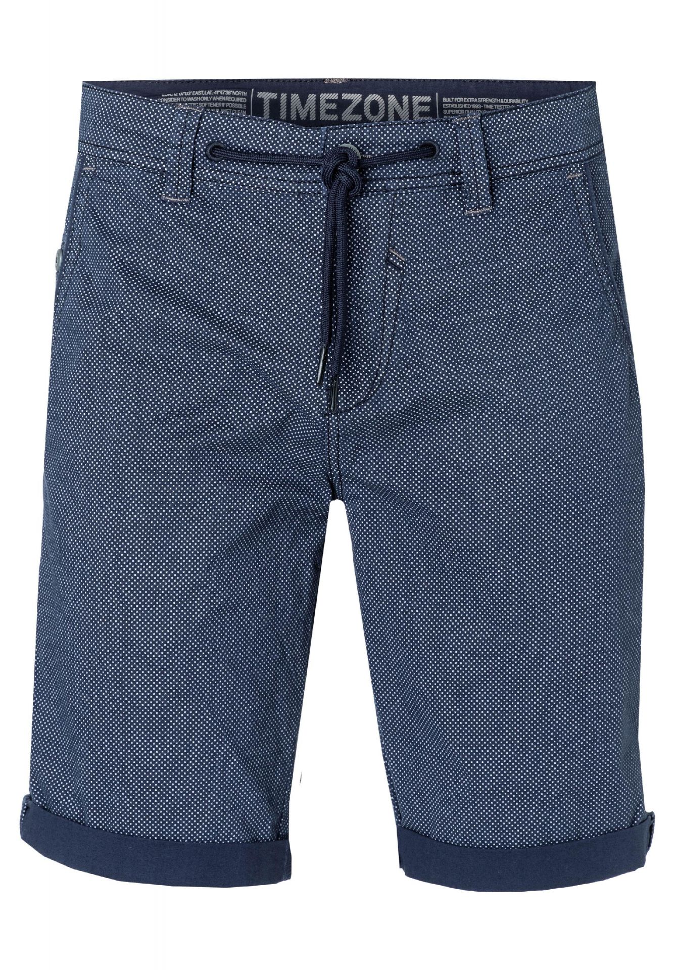 Timezone Timezone Chino Shorts mit Kordelzug LucaTZ – Navy, Bild 1
