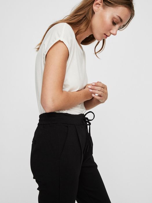 Vero Moda VERO MODA Elegante Stoffhose Stretch Business Pants VMEVA – Schwarz, Bild 5