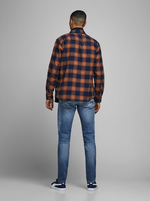 Jack & Jones JACK & JONES Slim Fit Jeans JJIGLENN JJICON – Blau, Bild 4