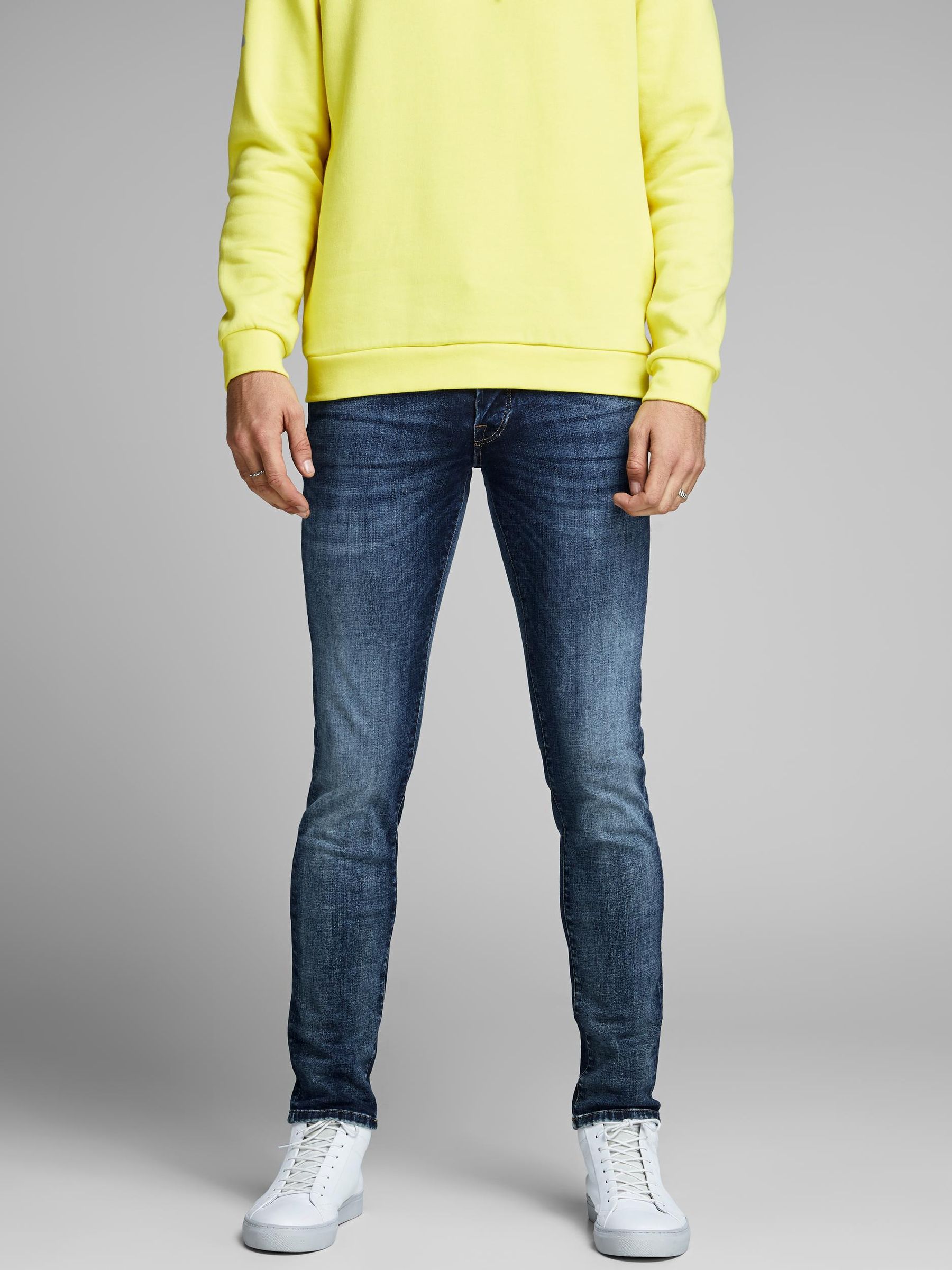 Jack & Jones JACK & JONES Slim Fit Jeans JJIGLENN JJICON – Blau, Bild 2