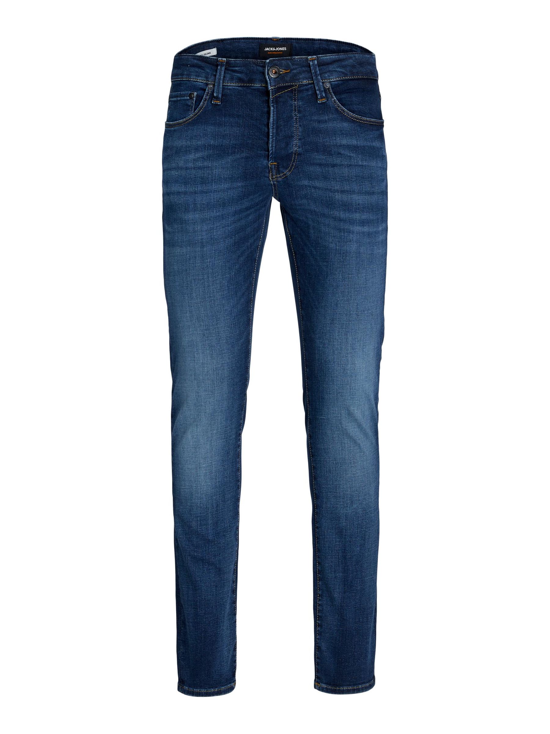 Jack & Jones JACK & JONES Slim Fit Jeans JJIGLENN JJICON – Blau, Bild 1