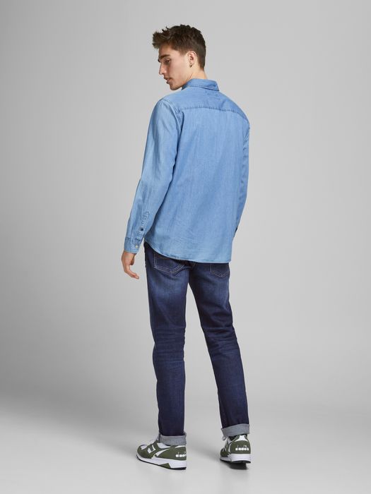 Jack & Jones JACK & JONES Regular Fit Jeans JJICLARK JJORIGINAL – Blau, Bild 5