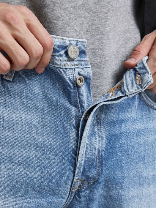 Jack & Jones JACK & JONES Relaxed Fit Jeans JJICHRIS JJORIGINAL – Blau, Bild 7