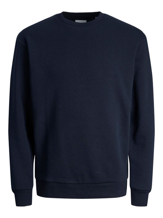 JACK & JONES Basic Sweatshirt JJEBRADLEY, Farbe: Navy