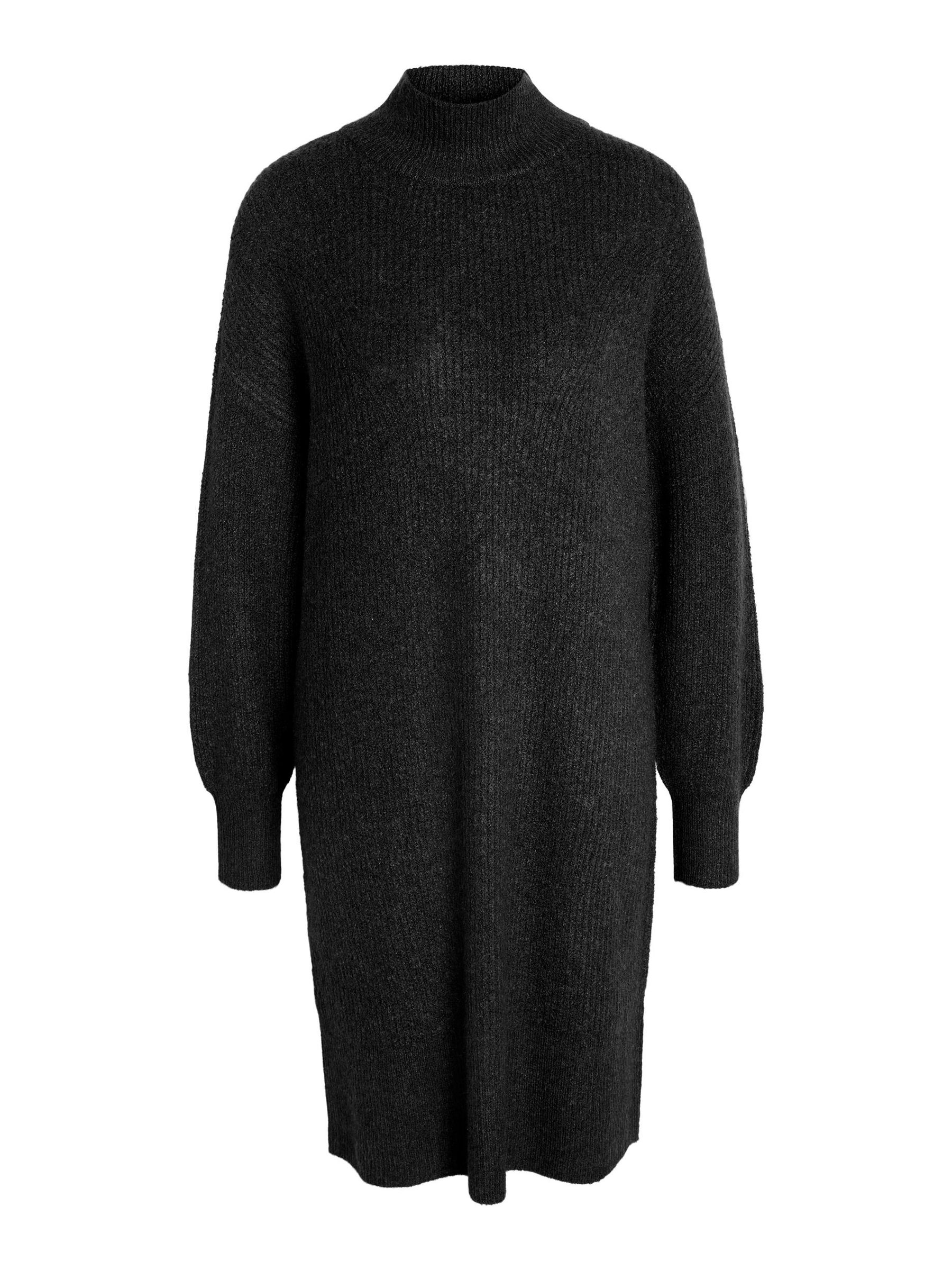 NOISY-MAY_All-year_4348664_27026914.jpg Midi Strickkleid mit Stehkragen NMNELLA