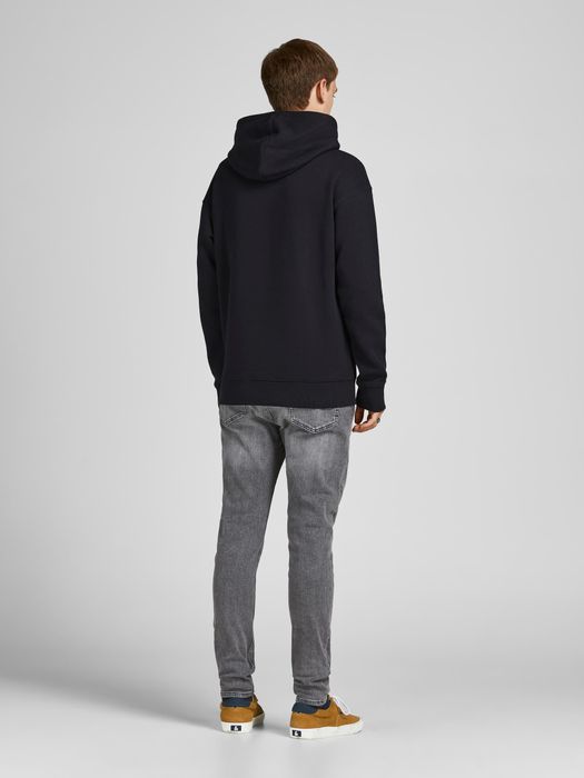 Jack & Jones JACK & JONES Hoodie JEBRADLEY – Schwarz, Bild 4