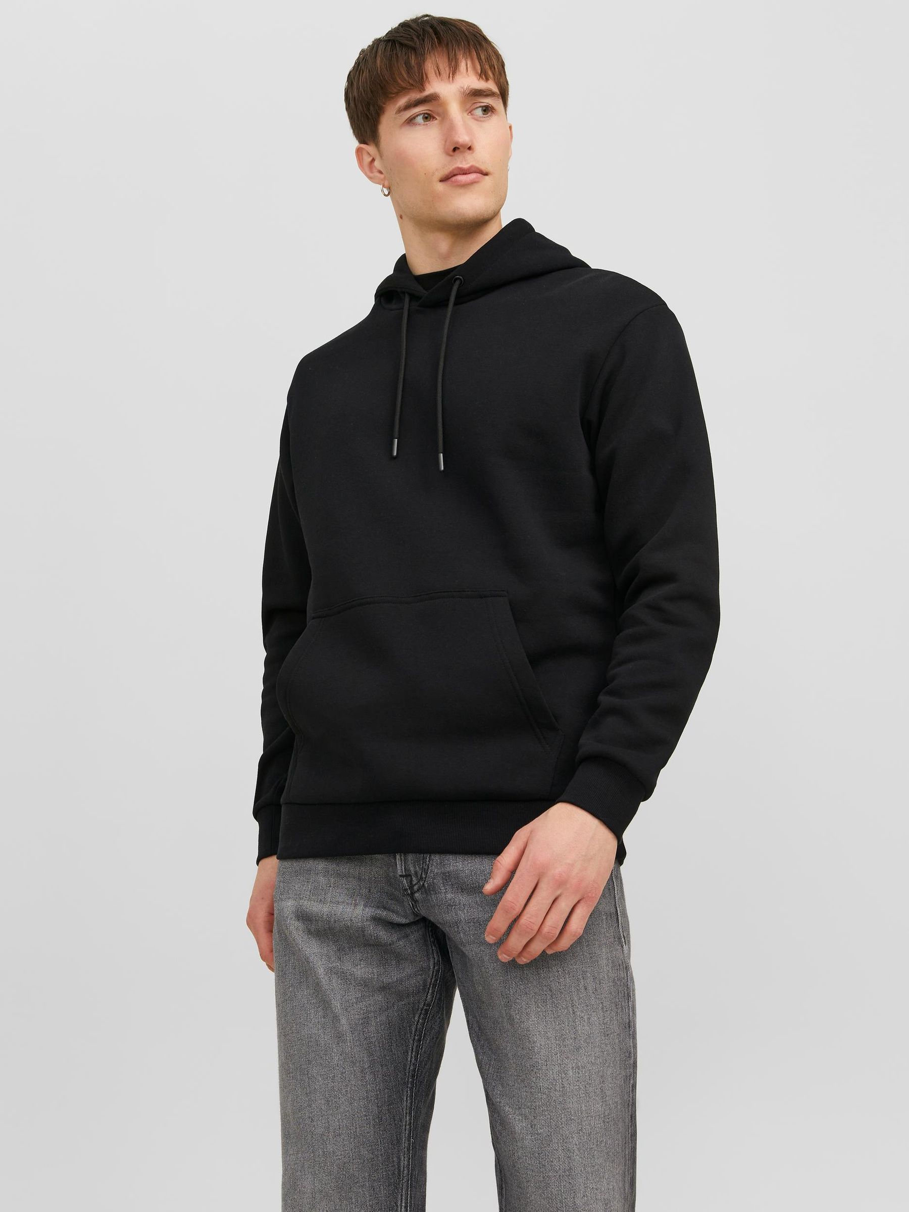 Jack & Jones JACK & JONES Hoodie JEBRADLEY – Schwarz, Bild 2
