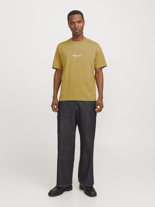 Jack & Jones JACK & JONES 2-er Set T-Shirt Logo Print JORVESTERBRO – Senf, Bild 6