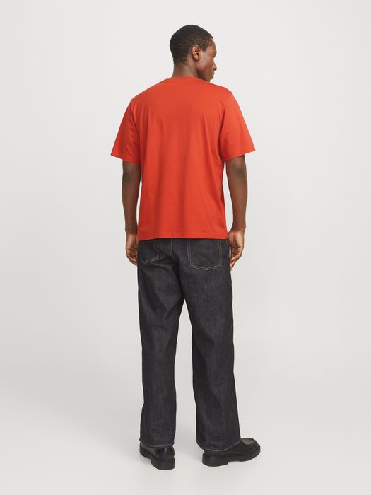 Jack & Jones JACK & JONES 2-er Set T-Shirt Logo Print JORVESTERBRO – Rot, Bild 4