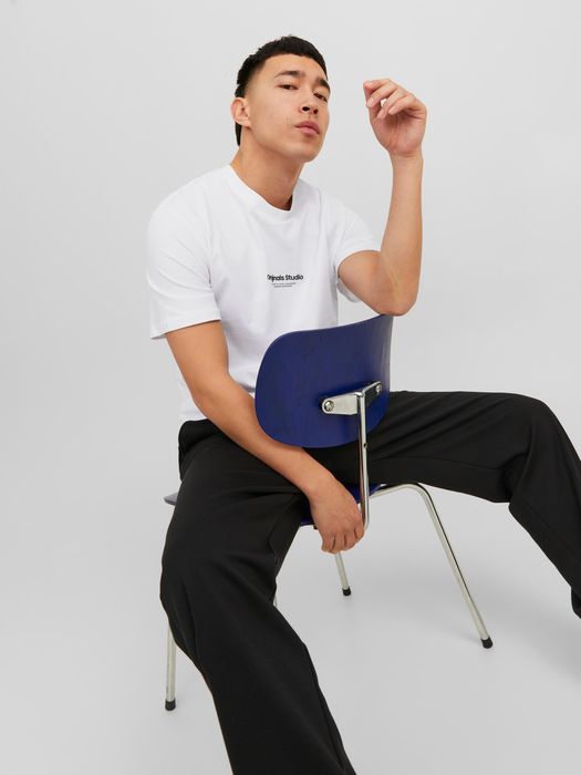 Jack & Jones JACK & JONES 2-er Set T-Shirt Logo Print JORVESTERBRO – Weiß, Bild 7
