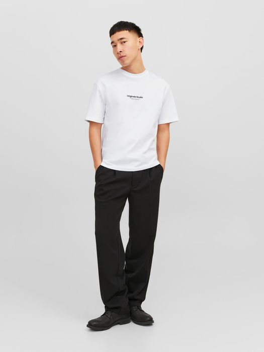 Jack & Jones JACK & JONES 2-er Set T-Shirt Logo Print JORVESTERBRO – Weiß, Bild 3