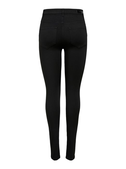 Only Skinny Jeans ONLFOREVER – Schwarz, Bild 8