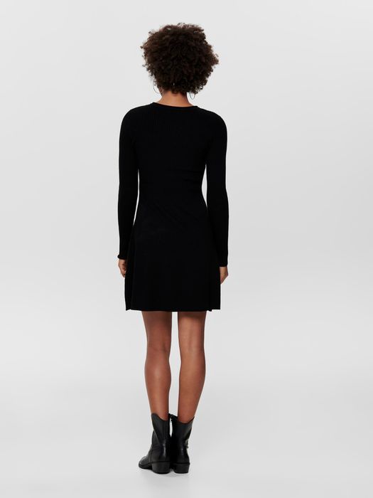 Only ONLY Mini Skaterkleid ONLALMA – Schwarz, Bild 4