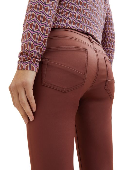 Tom Tailor Jeanshose Alexa Skinny – Weinrot, Bild 5