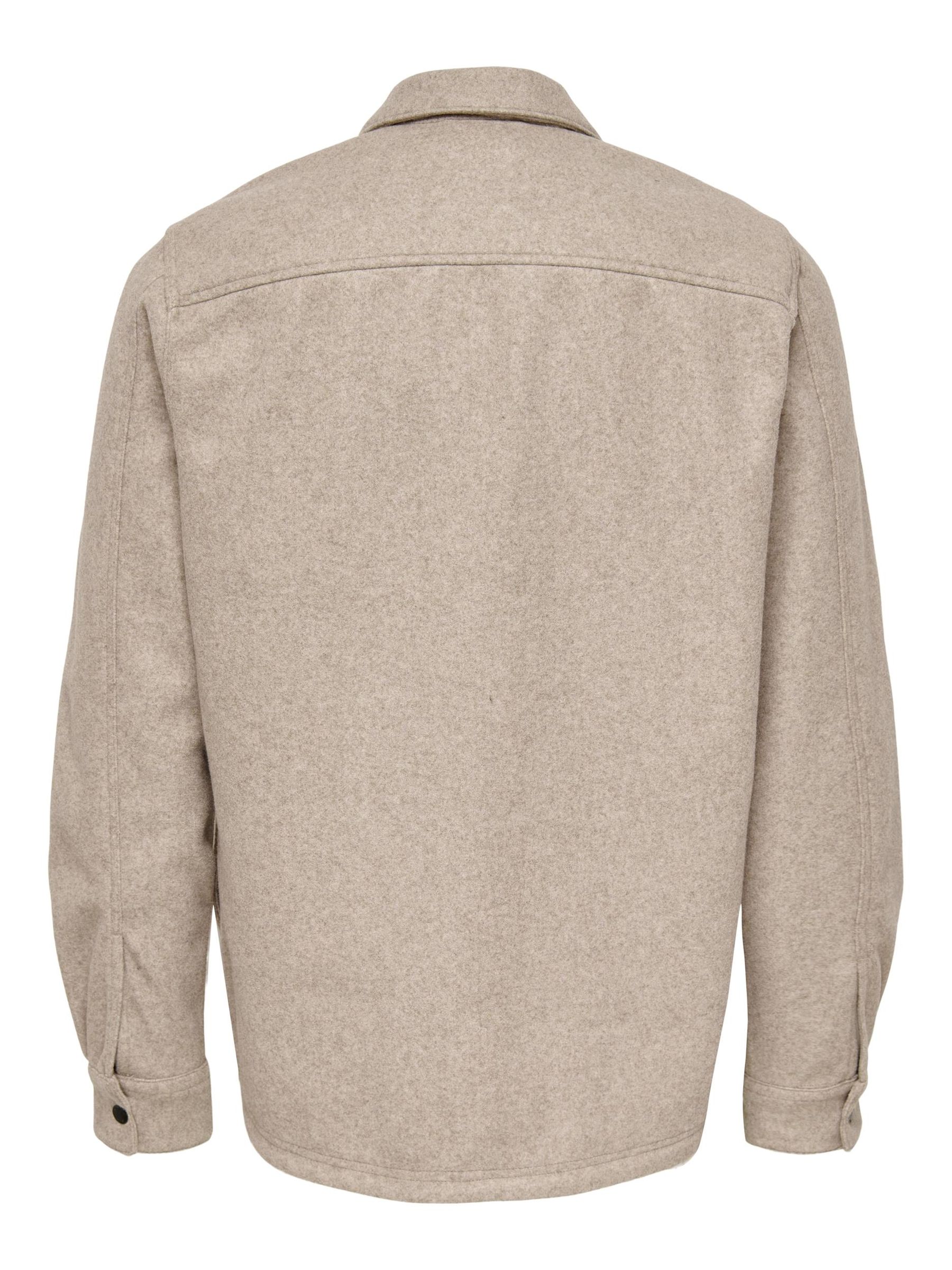 ONLY&SONS_FallWinter2023_3962795_22023564_2.jpg Lockere Freizeithemd Bluse mit Brust Taschen