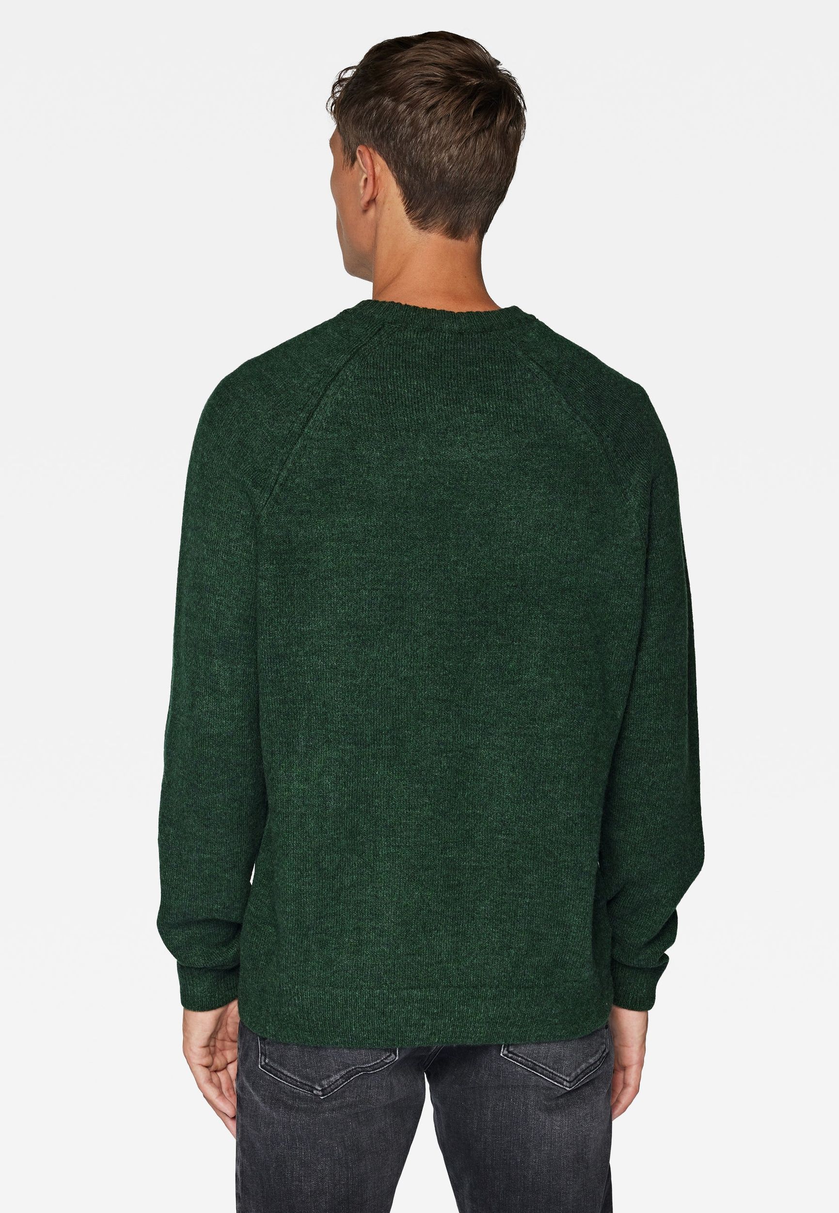 Weicher Strickpullover mit Rundhalsausschnitt Weicher Strickpullover mit Rundhalsausschnitt