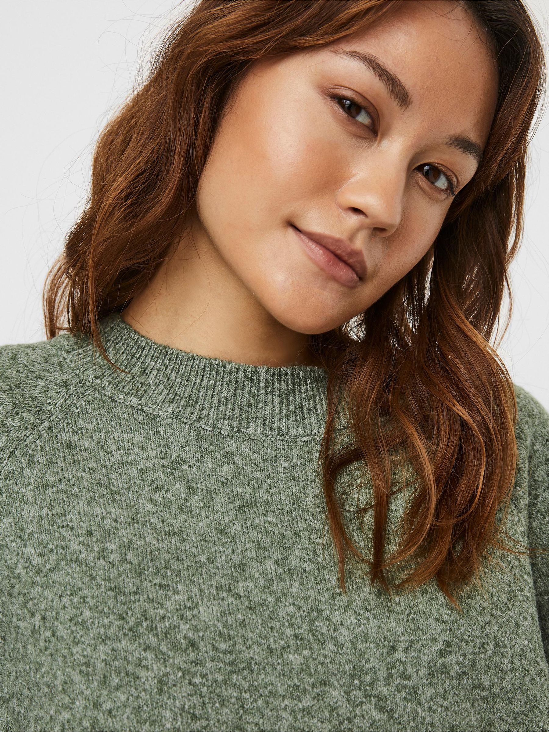 VERO-MODA_Noos0_2813925_10201022_6.jpg Basic Strick Pullover Meliert VMDOFFY