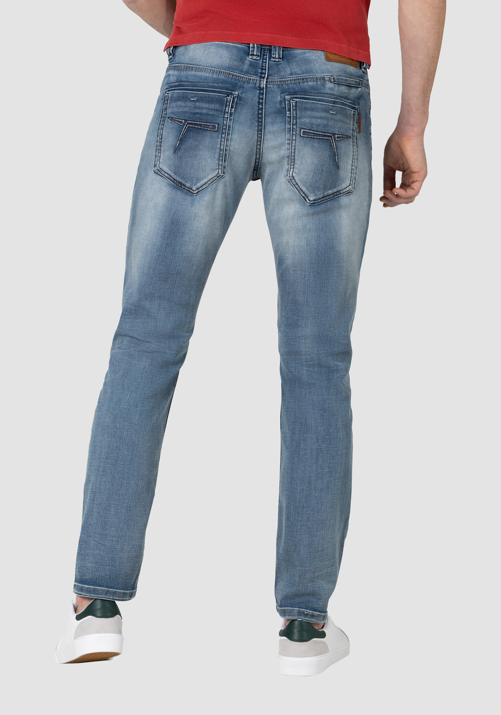 Herren Jeans Hose Denim Pants Stone Wash Herren Jeans Hose Denim Pants Stone Wash