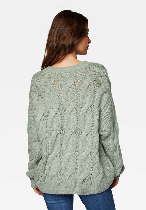 Mavi Strickpullover V NECK SWEATER – Grün, Bild 3