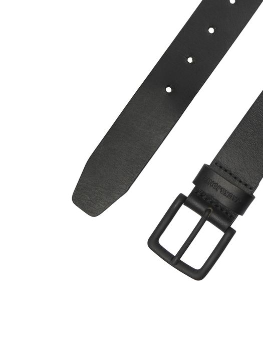 Jack & Jones JACK & JONES Echtleder Gürtel JACROCK – Schwarz, Bild 4