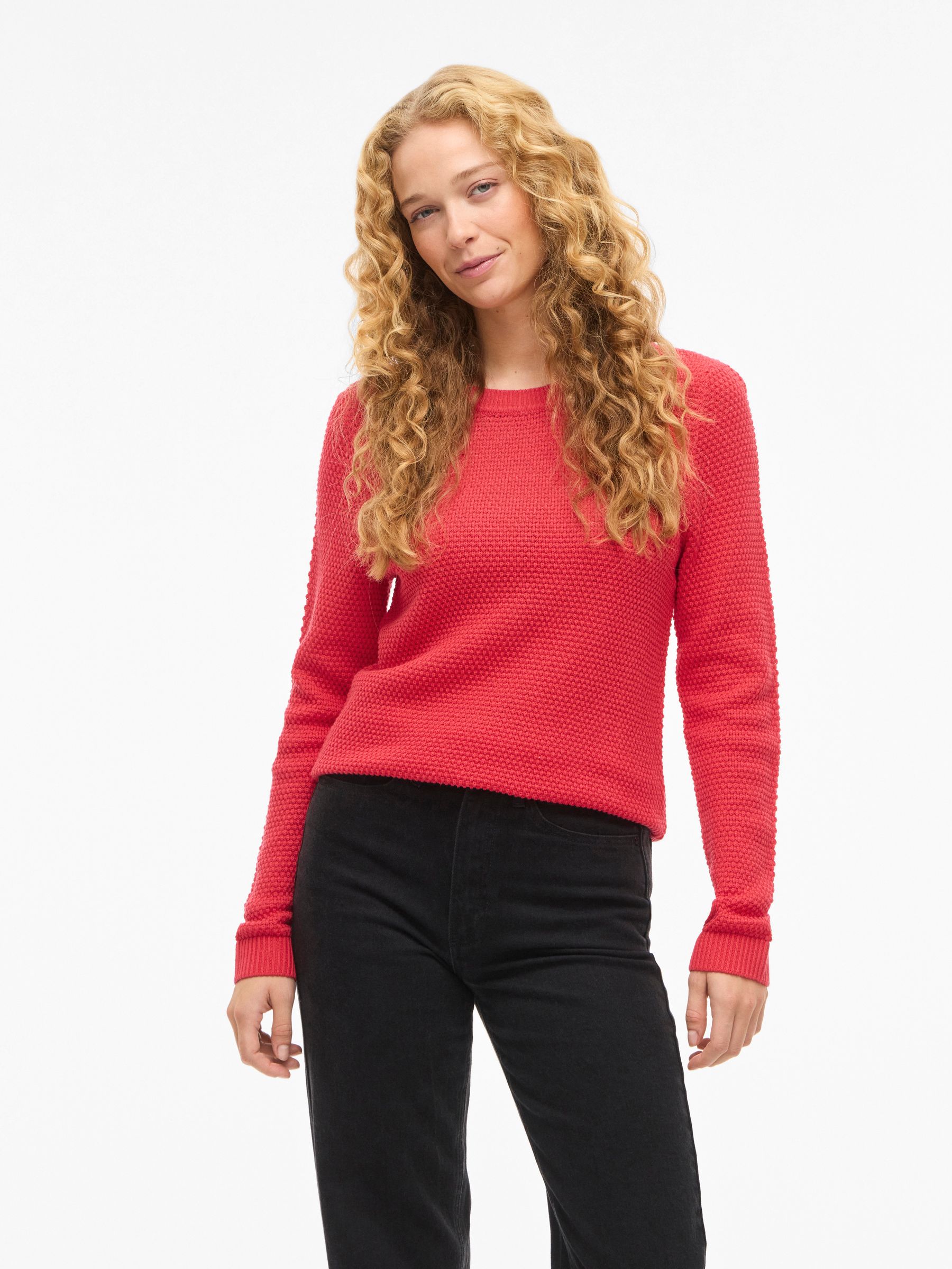 14082767_4958909_3.jpg Strickpullover mit Rundhals Kuscheliger Sweater Struktur Design