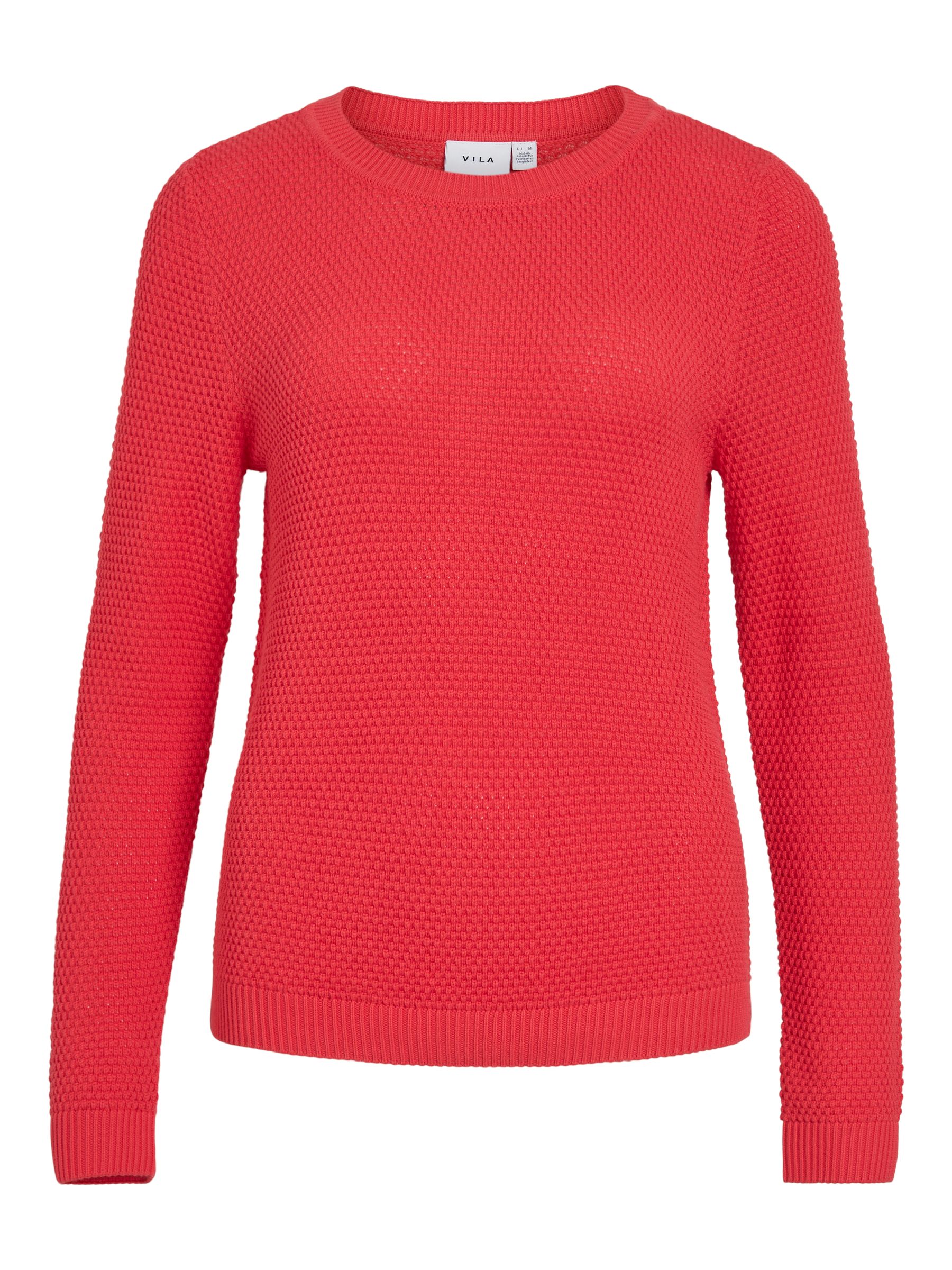 14082767_4958909.jpg Strickpullover mit Rundhals Kuscheliger Sweater Struktur Design