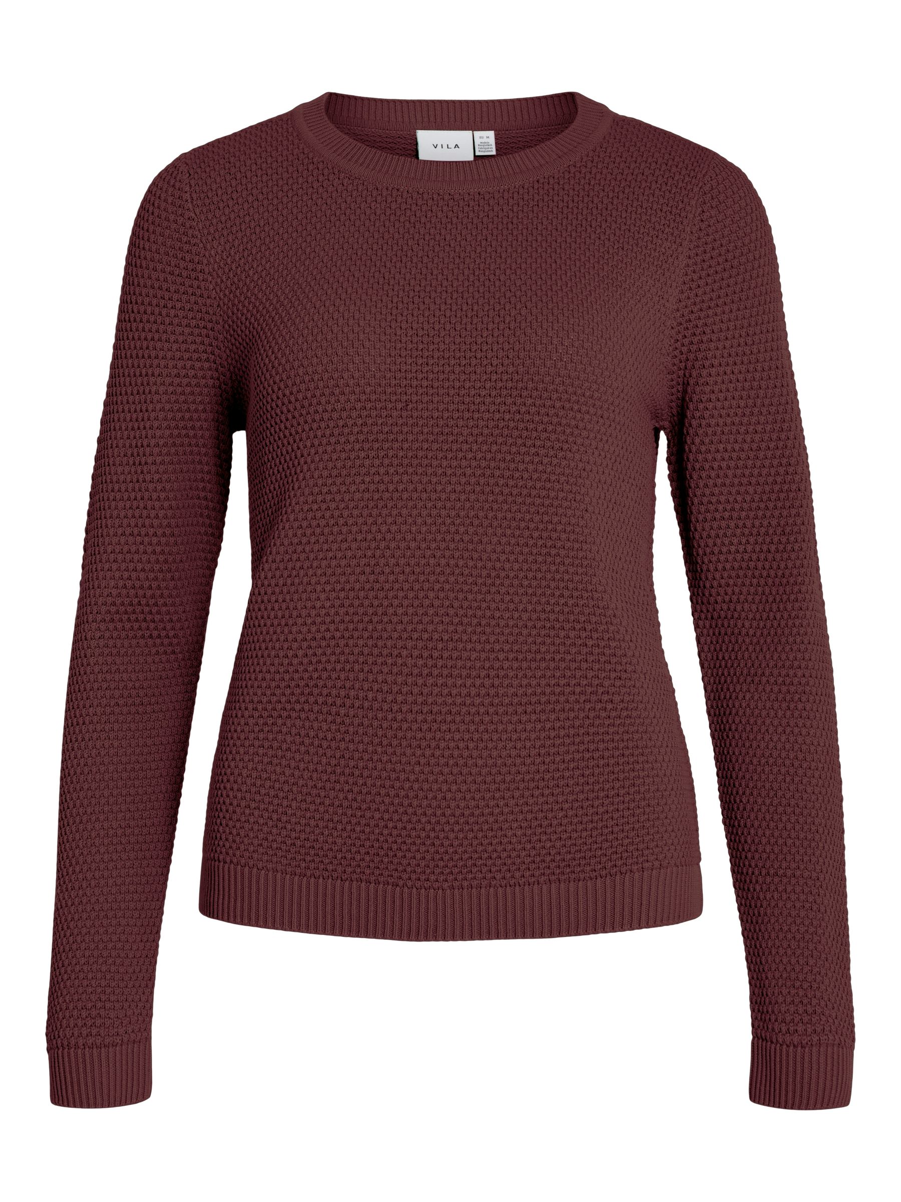 14082767_5022253.jpg Strickpullover mit Rundhals Kuscheliger Sweater Struktur Design