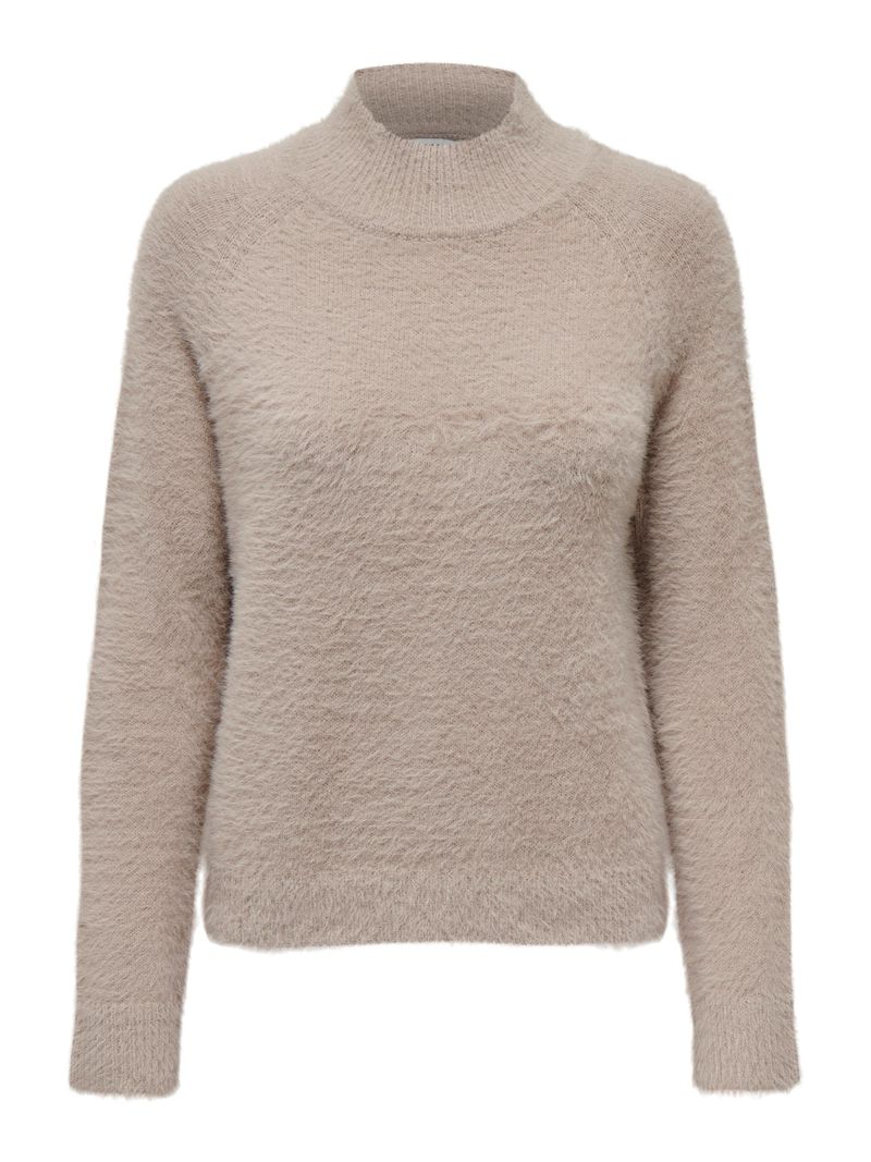 JDY Flauschiger Pullover JDYJOLA – Beige, Bild 1