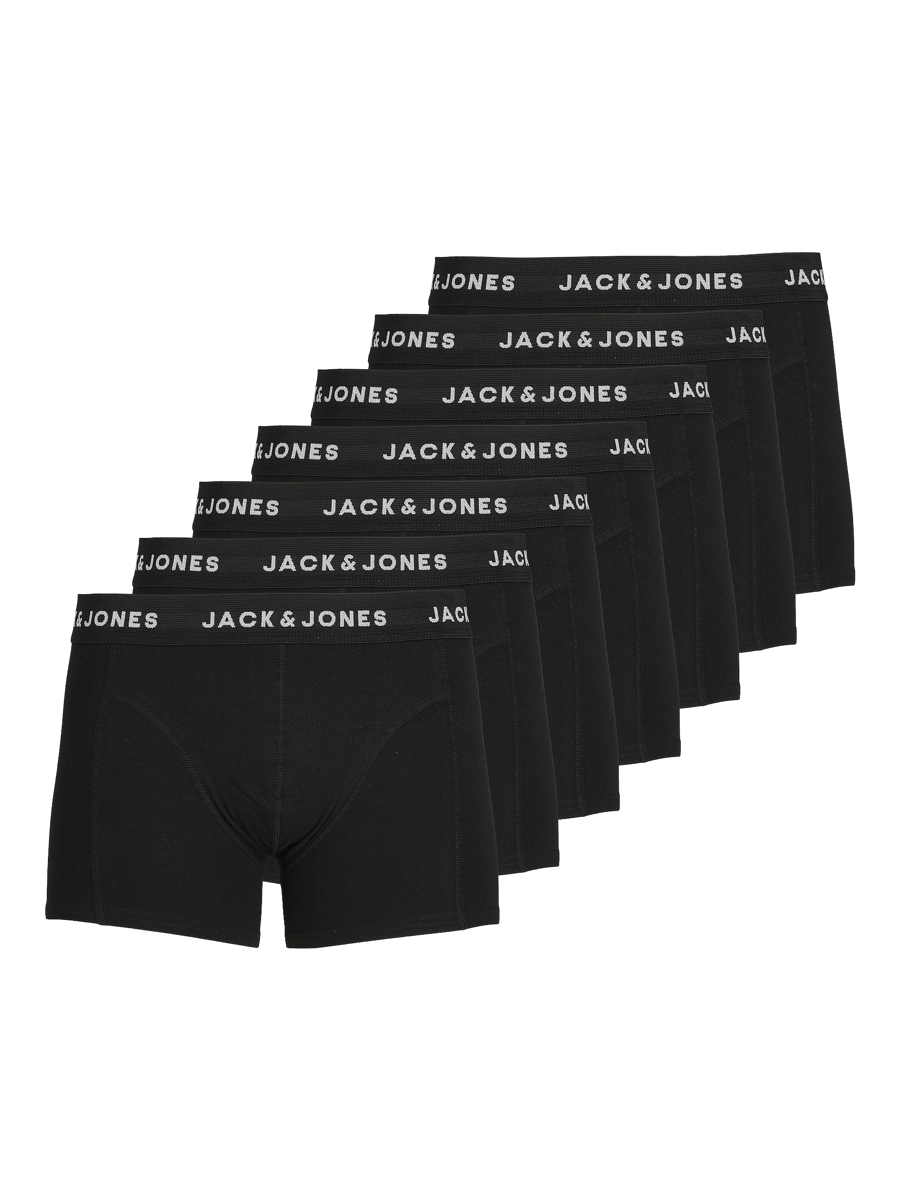 Boxershorts 7er-Pack Kurze Unterhosen Logo Print JACHUEY Boxershorts 7er-Pack Kurze Unterhosen Logo Print JACHUEY