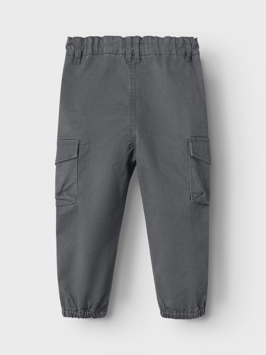 NAME-IT_NOOS2024_4592871_13212620_3.jpg Jungen Cargo Jeans Hose Twill Jogger Pants mit Gummizug NMMBEN