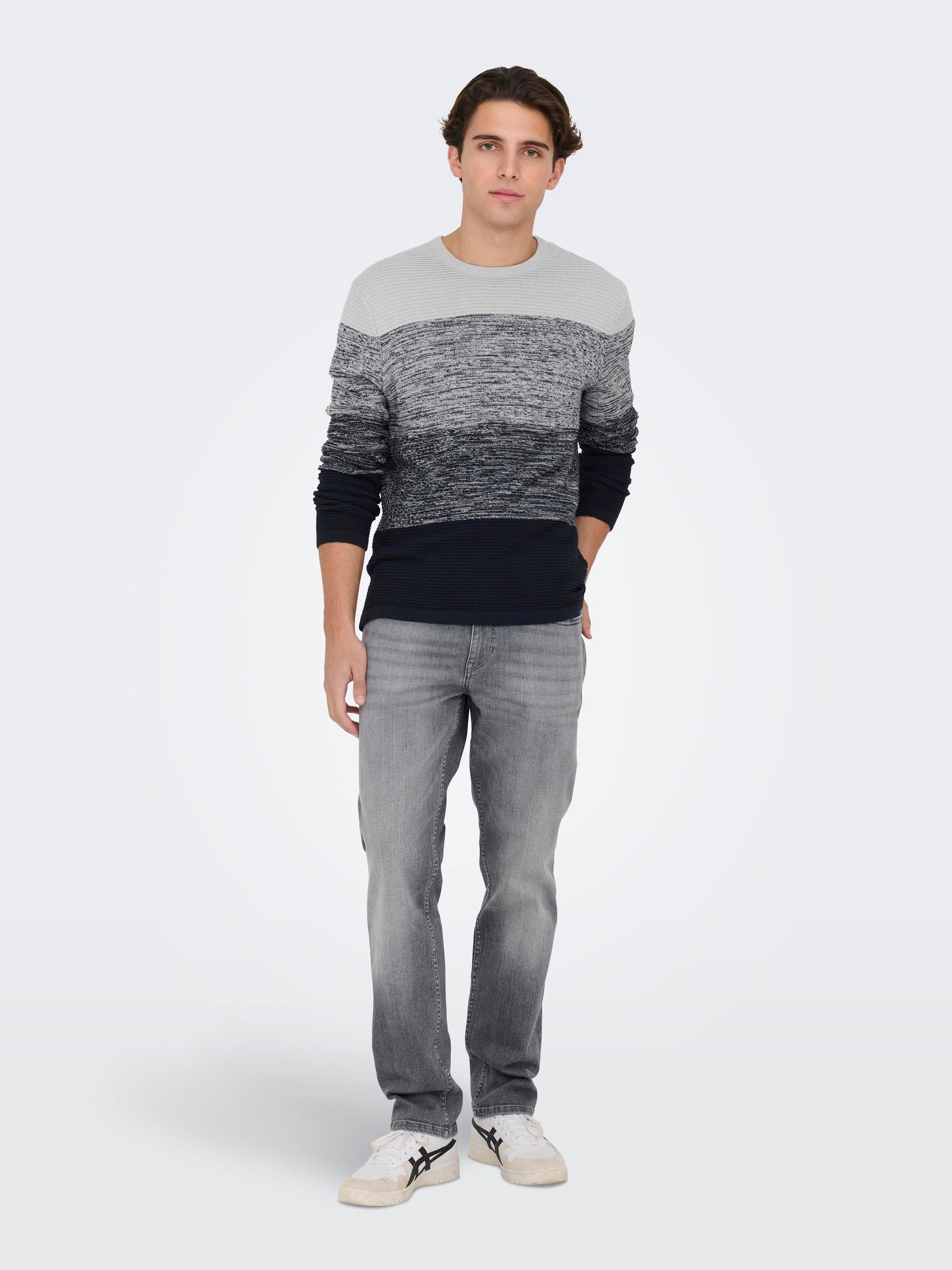 ONLY&SONS_Noos2023_4339698_22027572_5.jpg Klassische Denim Jeans Stone Washed Pants Hose ONSWEFT