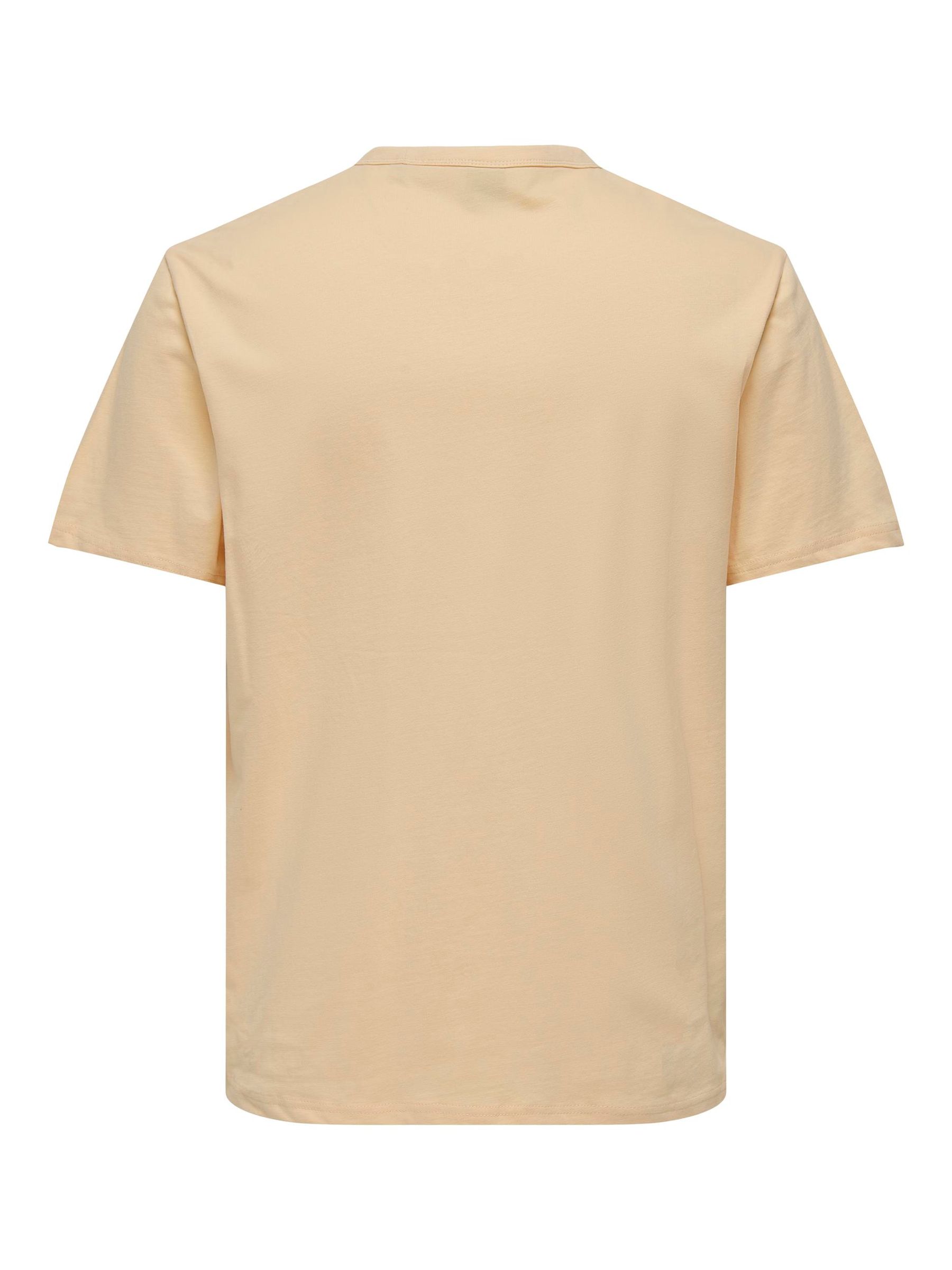 ONLY&SONS_Autumnwinter_4418918_22026726_2.jpg Einfarbiges Rundhals T-Shirt Basic Kurzarm Shirt ONSSMART LIFE