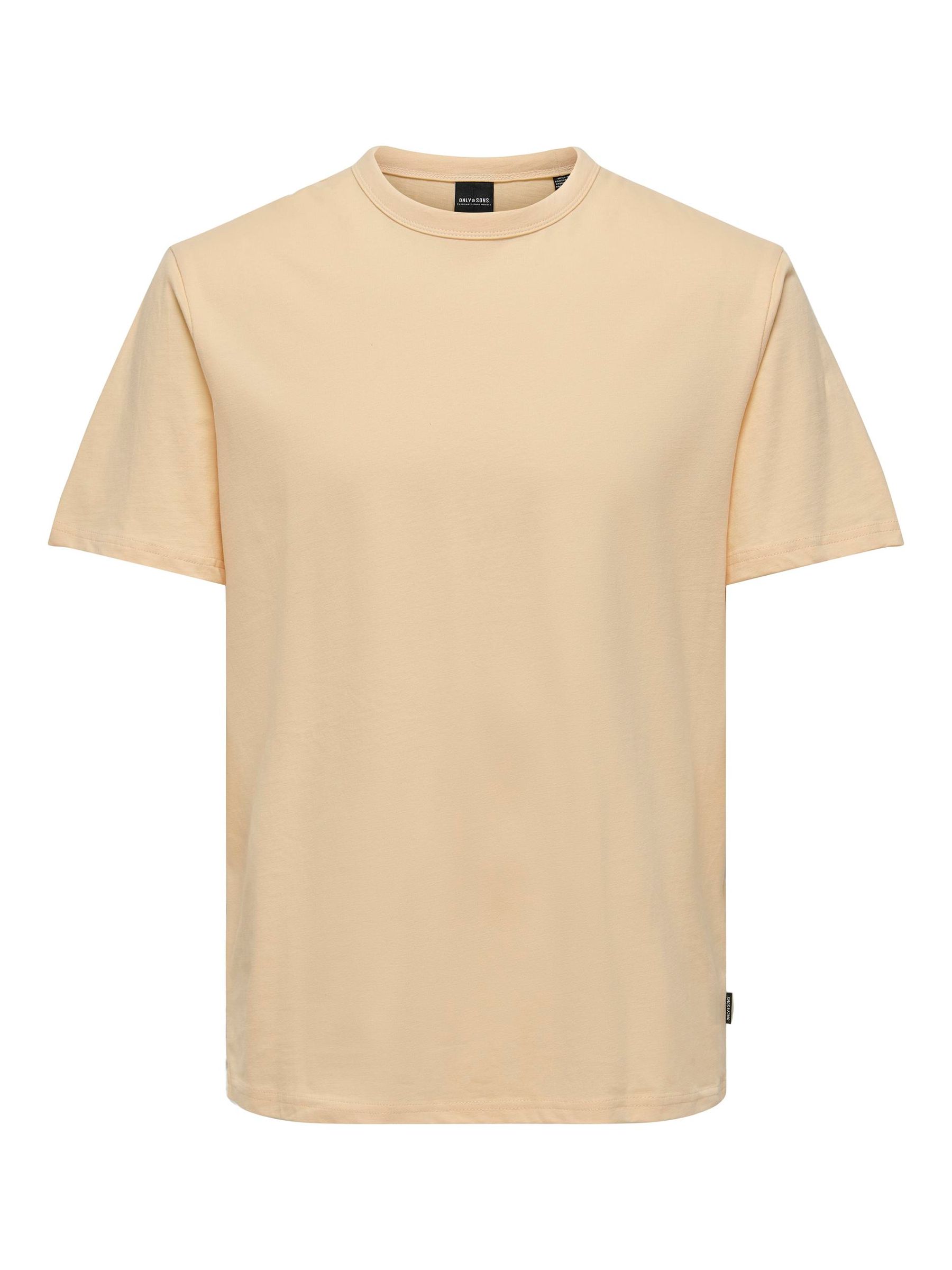 ONLY&SONS_Autumnwinter_4418918_22026726.jpg Einfarbiges Rundhals T-Shirt Basic Kurzarm Shirt ONSSMART LIFE
