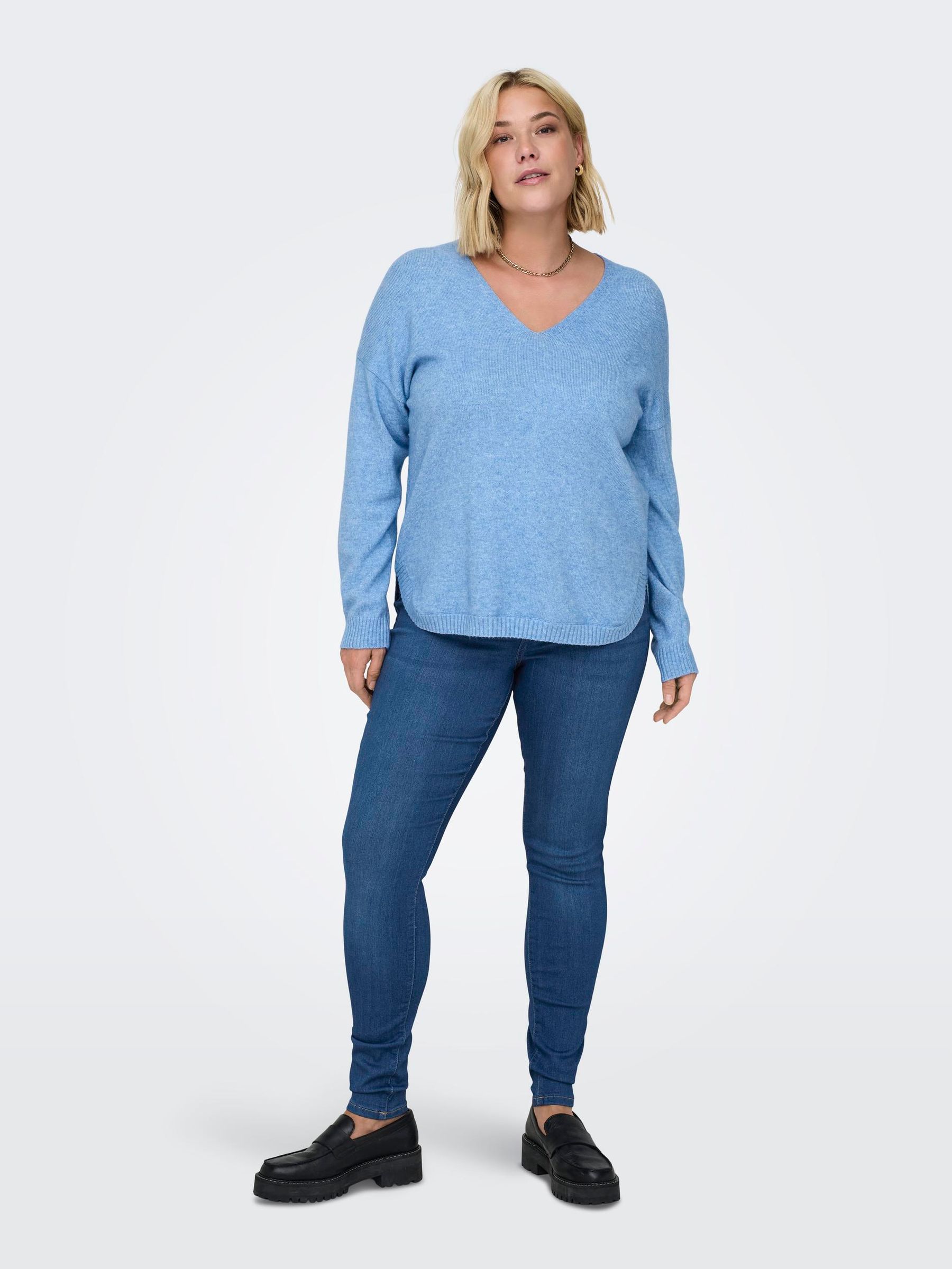 Curvy Jeans Hose Skinny Denim Pants Plus Size Übergröße CARSTORM Curvy Jeans Hose Skinny Denim Pants Plus Size Übergröße CARSTORM