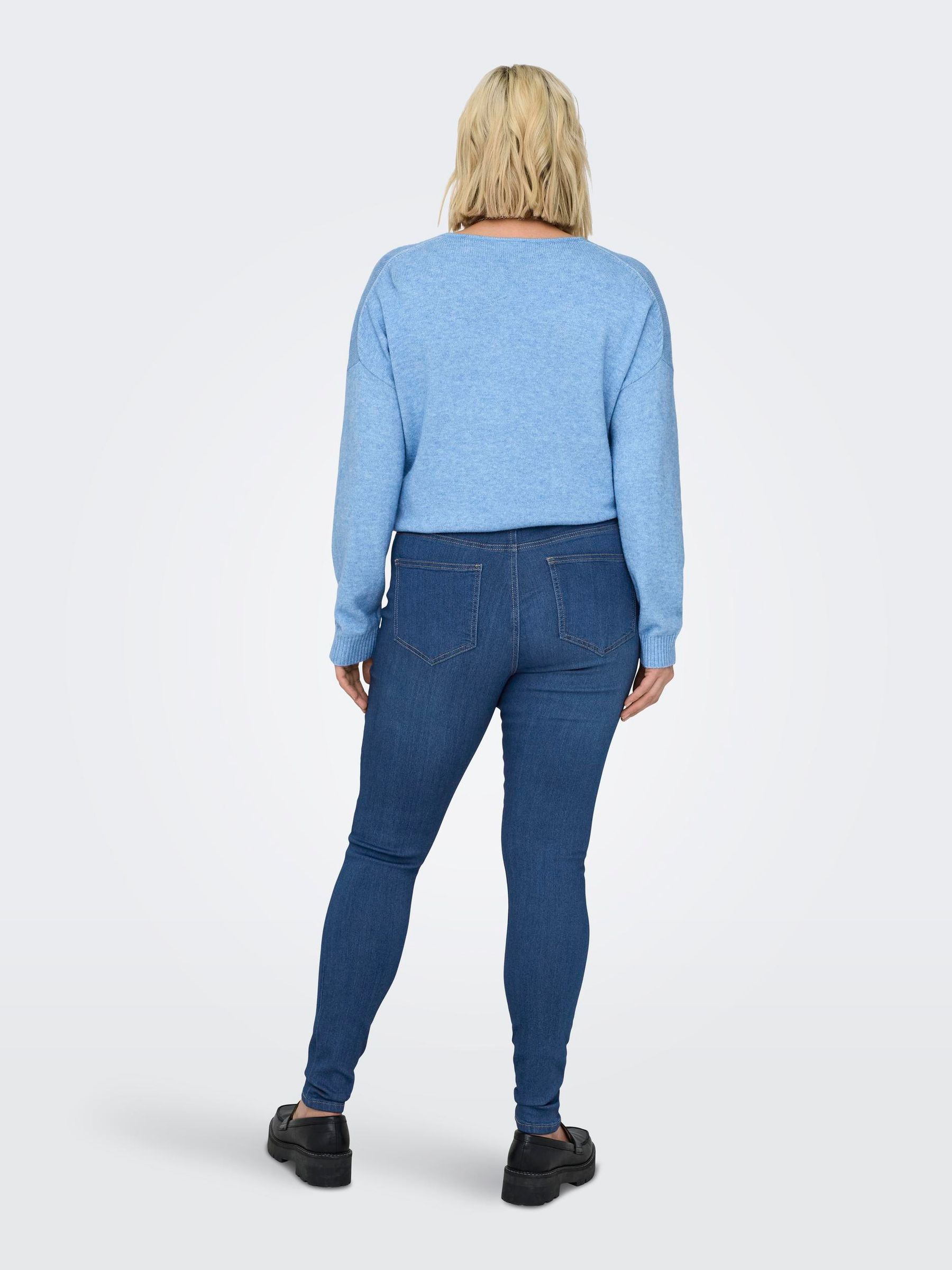 Curvy Jeans Hose Skinny Denim Pants Plus Size Übergröße CARSTORM Curvy Jeans Hose Skinny Denim Pants Plus Size Übergröße CARSTORM