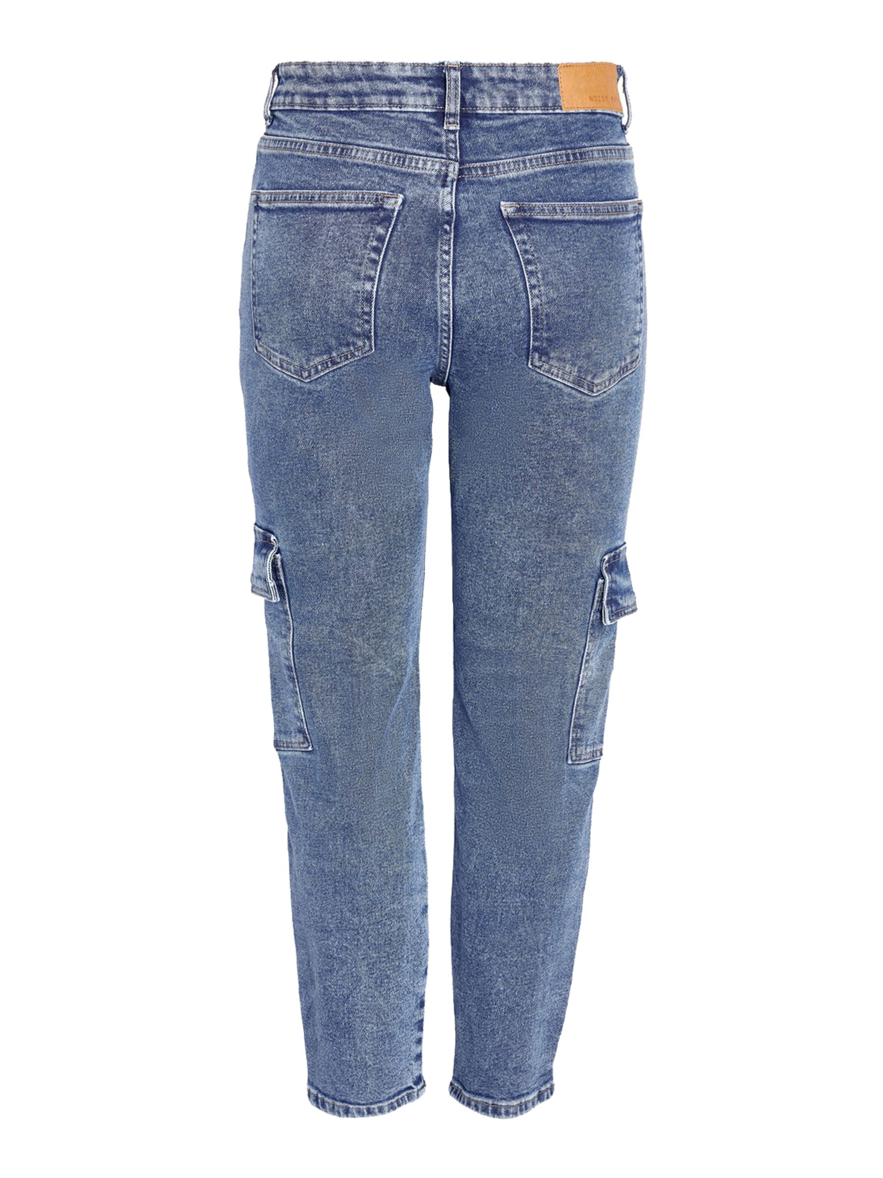 NOISY-MAY_Noos2023_4417354_27029295_2.jpg Cargo Jeans Hose Regular Fit Denim Pants