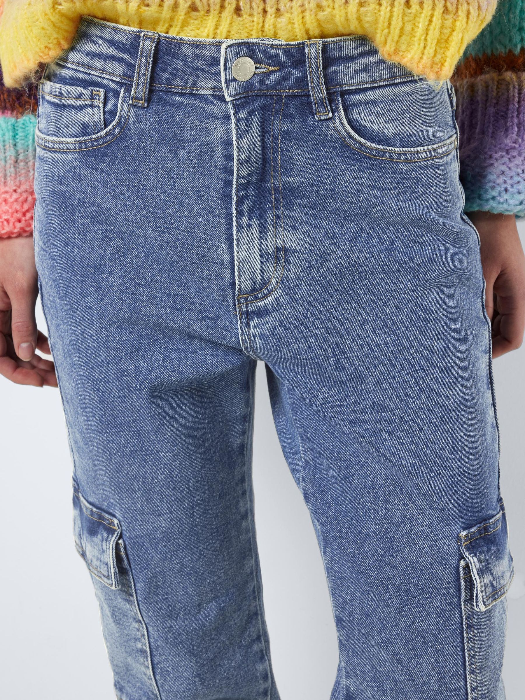 NOISY-MAY_Noos2023_4417354_27029295_5.jpg Cargo Jeans Hose Regular Fit Denim Pants