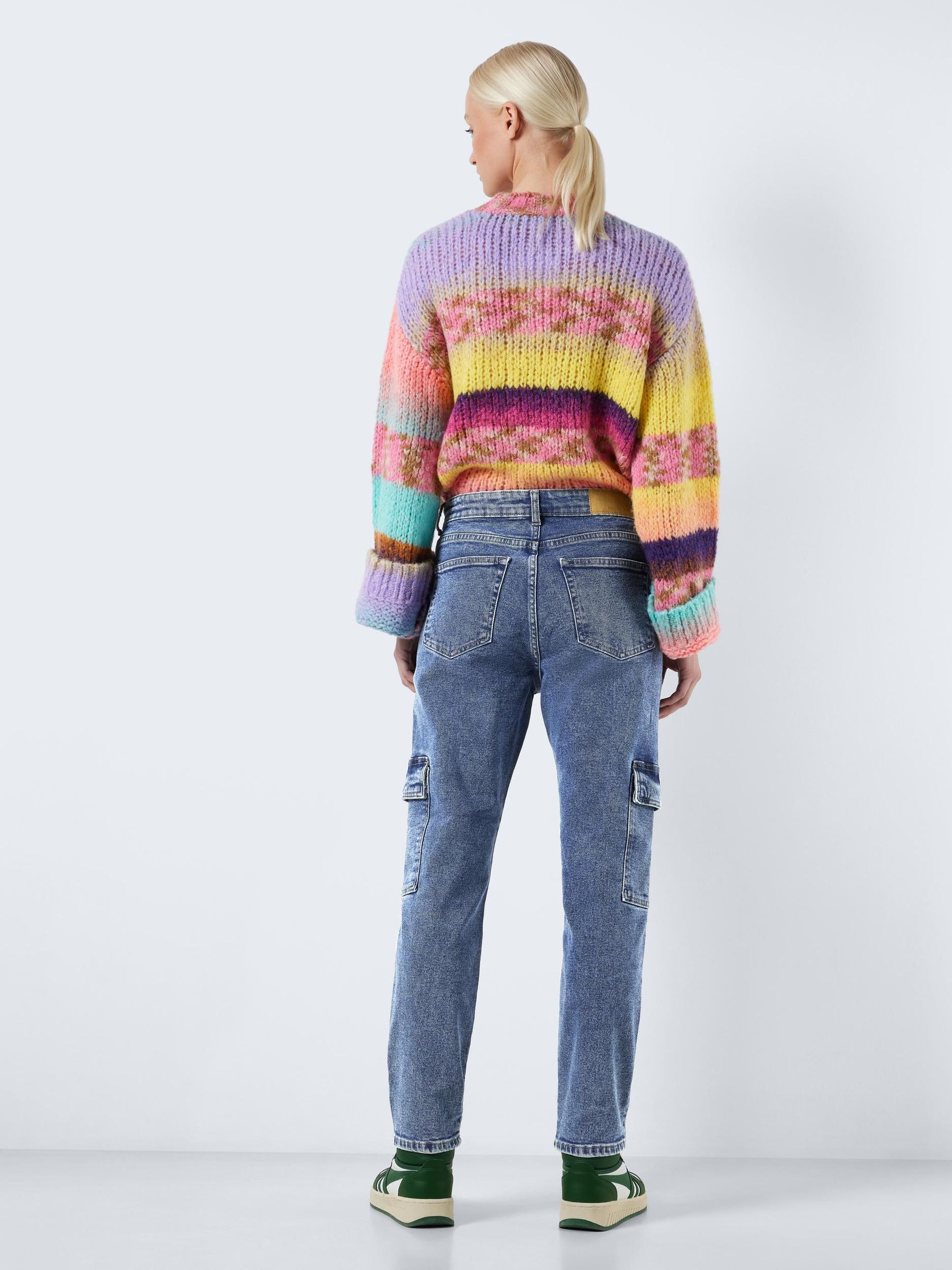 NOISY-MAY_Noos2023_4417354_27029295_6.jpg Cargo Jeans Hose Regular Fit Denim Pants