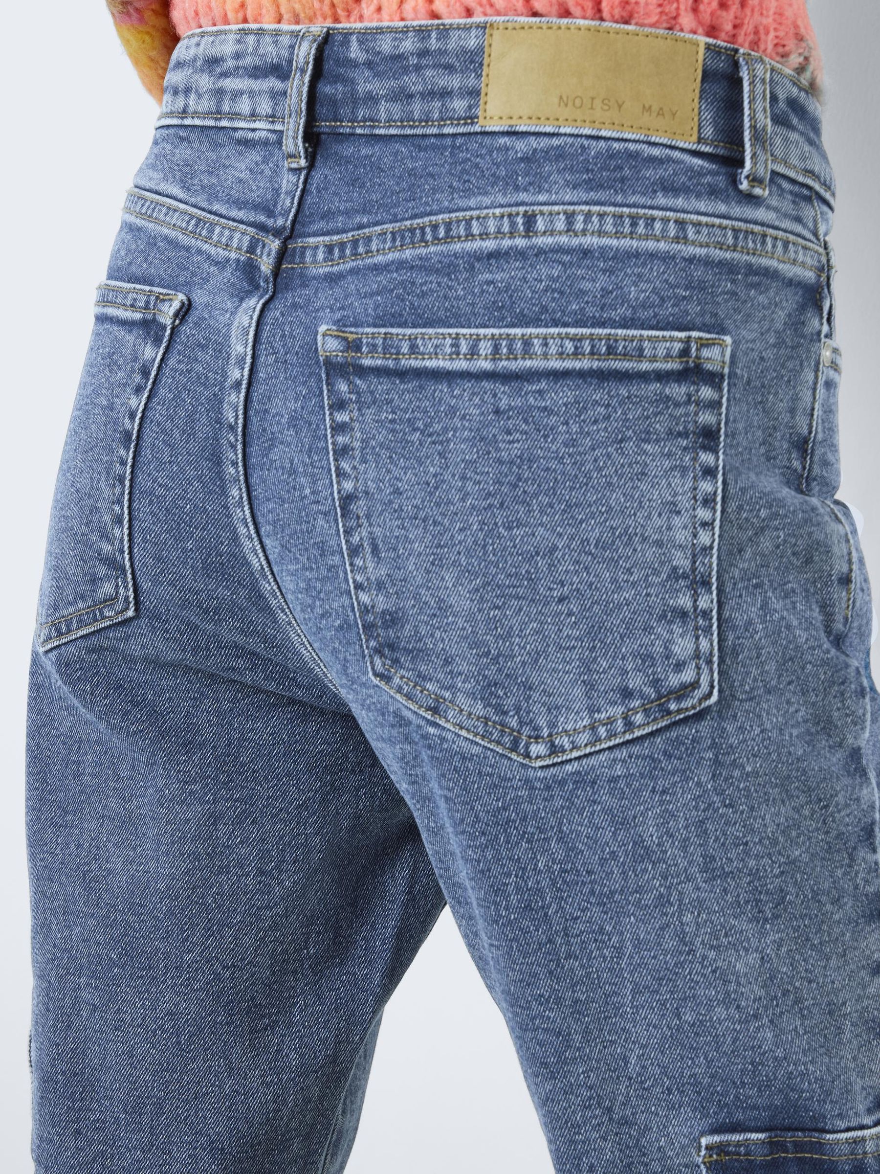NOISY-MAY_Noos2023_4417354_27029295_8.jpg Cargo Jeans Hose Regular Fit Denim Pants