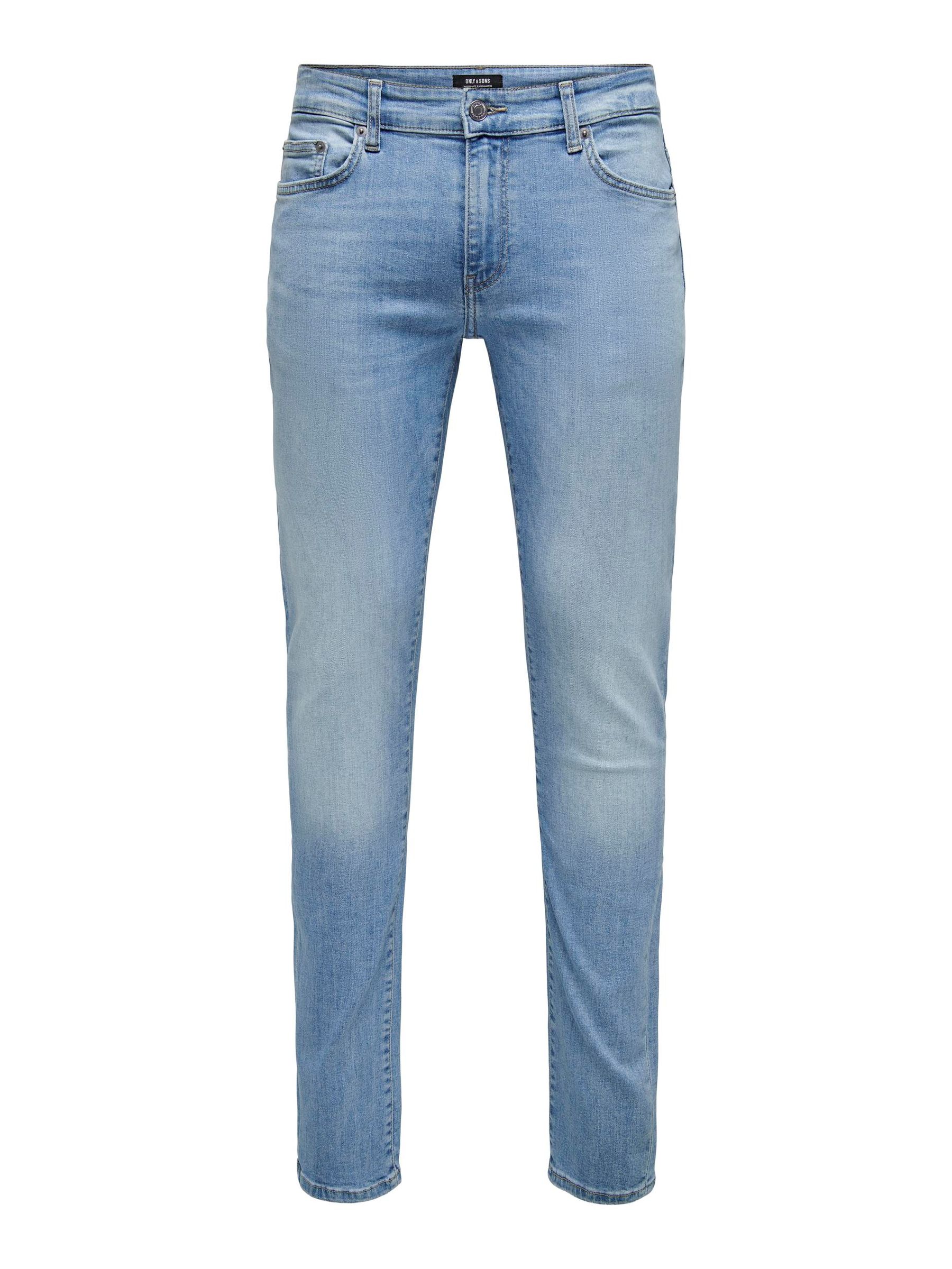 ONLY&SONS_Noos2023_4490568_22028263.jpg Stretch Denim Jeans Pants Bleached Design Hose ONSLOOM