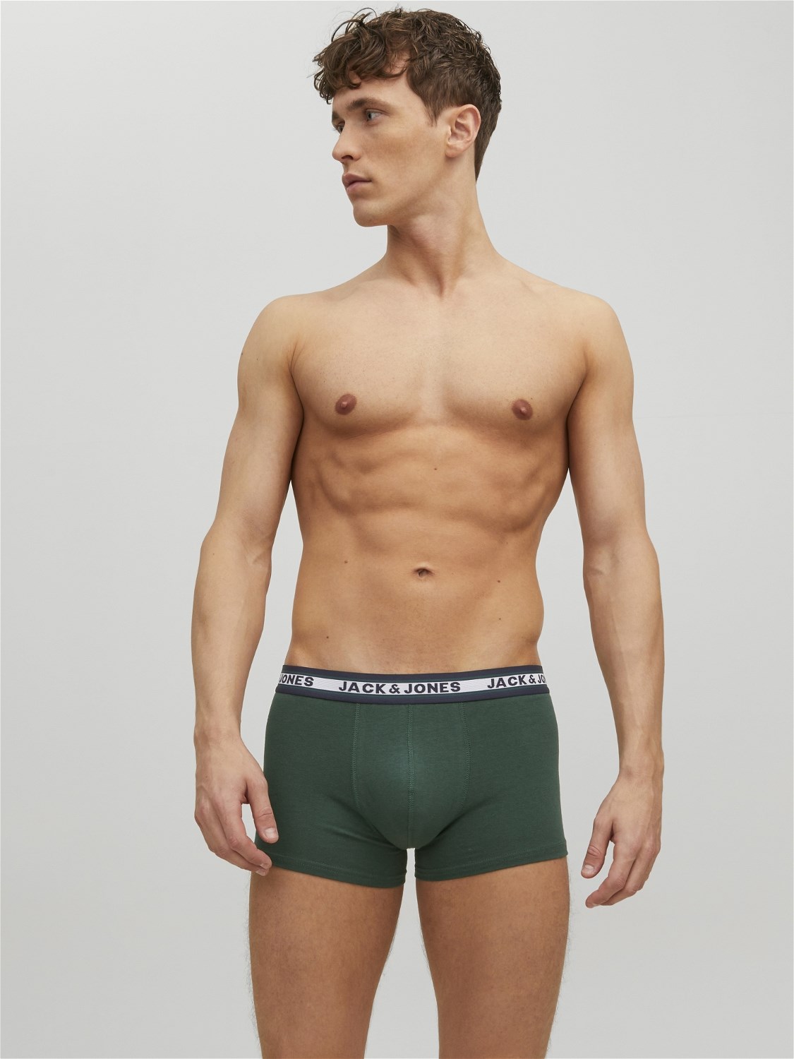 Boxershorts 5er-Pack Kurze Unterhosen Logo Print JACOLIVER Boxershorts 5er-Pack Kurze Unterhosen Logo Print JACOLIVER