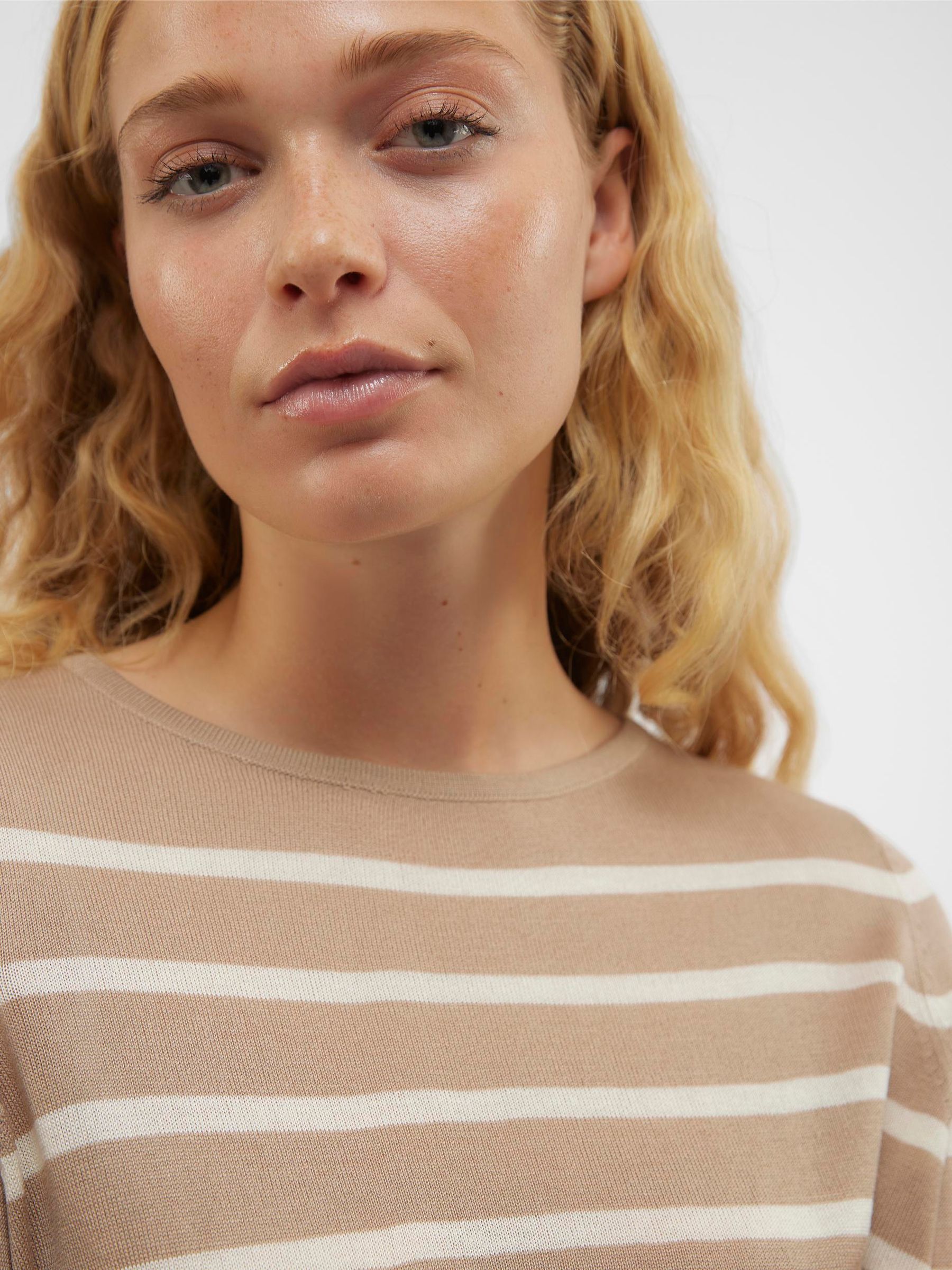 VERO-MODA_Autumnwinter_4463584_10282354_6.jpg Feinstrick Pullover Gestreift Rundhals Sweater VMNOVA