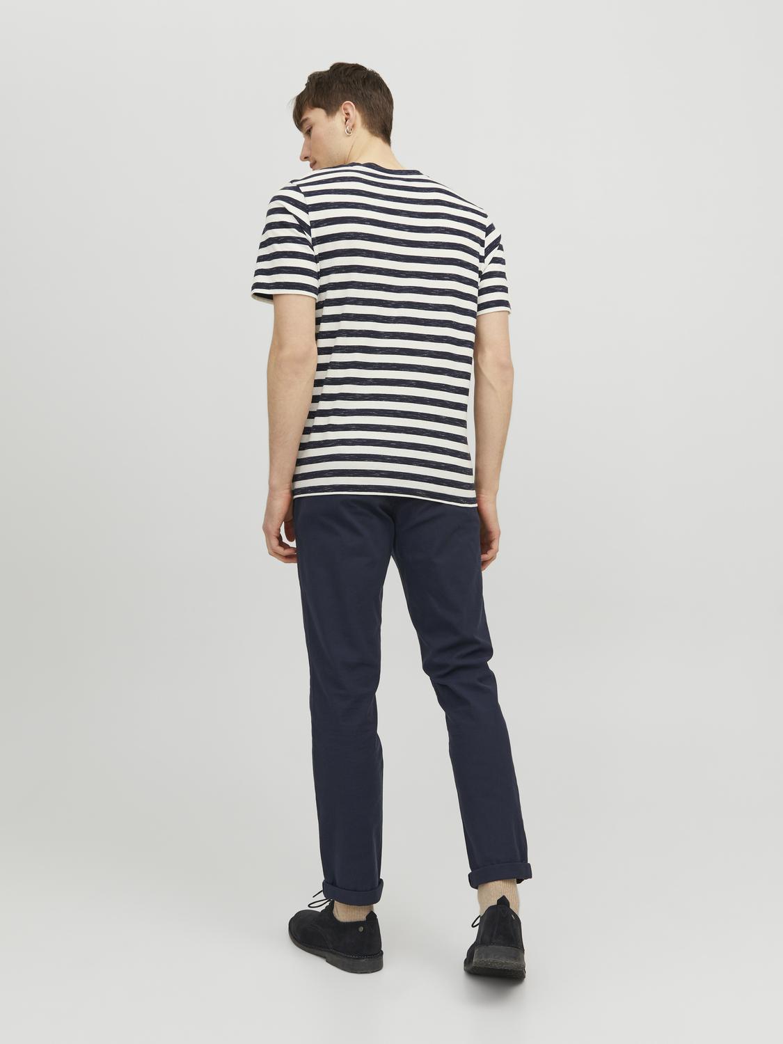 JACK&JONES_Noos2022_4295742_12206198_4.jpg Elegante Chino Hose Einfarbige Business Stoffhose JPSTMARCO