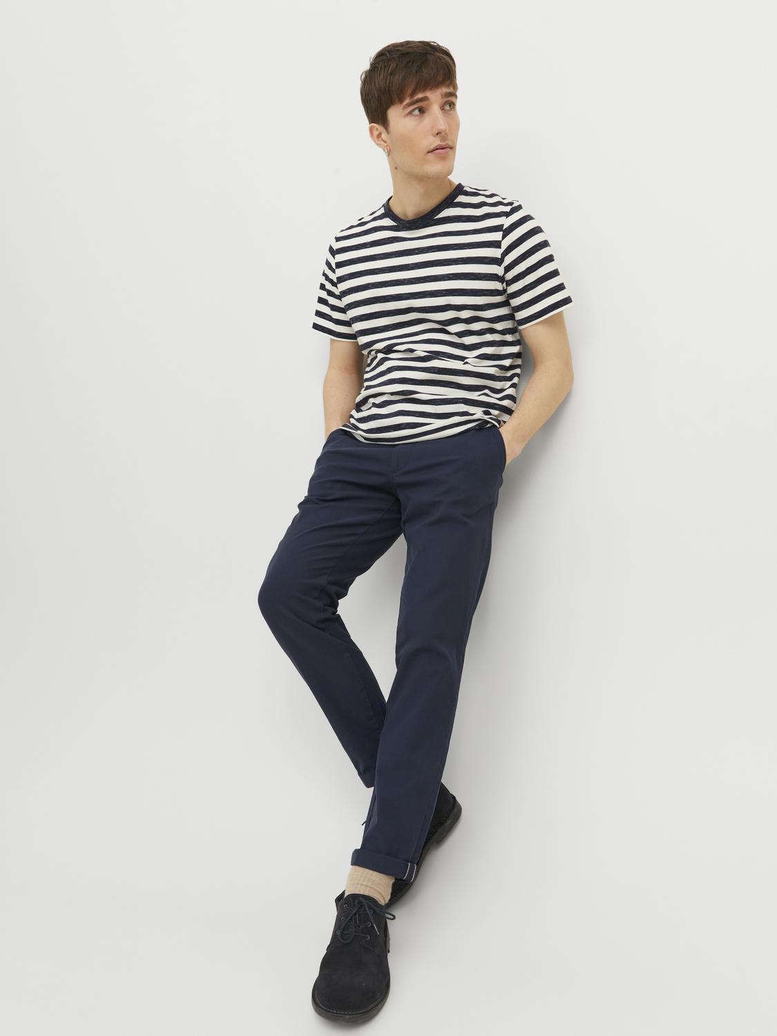 JACK&JONES_Noos2022_4295742_12206198_7.jpg Elegante Chino Hose Einfarbige Business Stoffhose JPSTMARCO